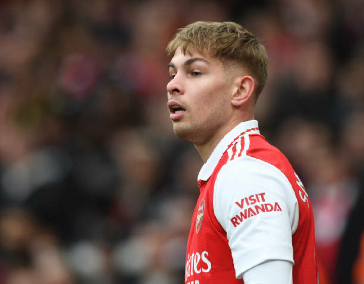 Emile Smith Rowe không còn được ra sân thường xuyên